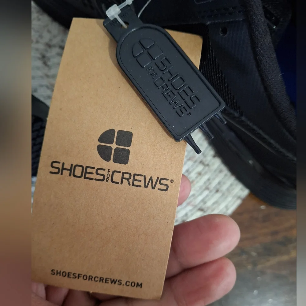 Black Men's Shoes For Crews Size 12.